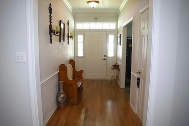 Wide and bright entry