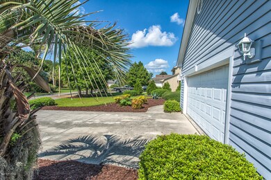 Front Yard to Garage
