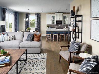 Photo is not of the actual home, but is an inspirational photo of builder’s model home and may depict options, furnishings, and/or decorator features that are not included