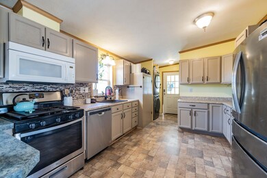 Kitchen with newer appliances
