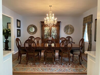Dining room from foyer