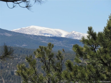 Actual view of Mt Blue Sky from deck