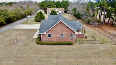 Aerial view of side of property