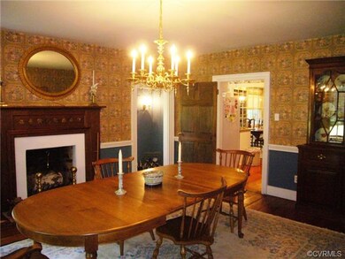Now we are in the 1850 addition. . .note the firep