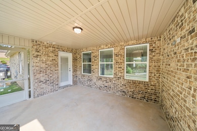 Screened in back porch