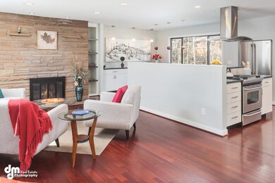 Open floor plan but still quaint spaces