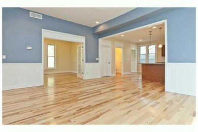 Dining Room. Gorgeous hardwood floors.