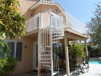 Balcony off master bedroom