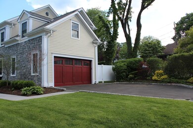side of house and garage