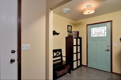 Tiled Entry w/Skylights