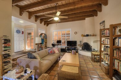 Living Room with Fireplace