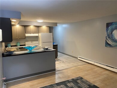 Living area to kitchen