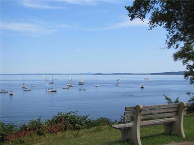 View. Park below cottage and view