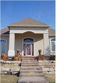 Amazing Curb Appeal With It's Grand Front Entrance