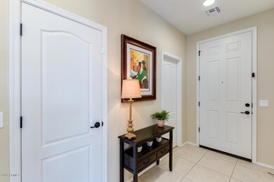 Entry with half bath & huge closet
