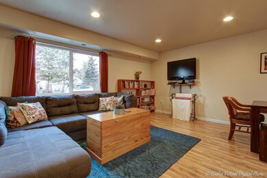 Oversized living room . . . .