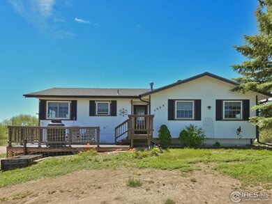 Large front deck