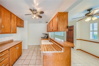 Kitchen and dining areas