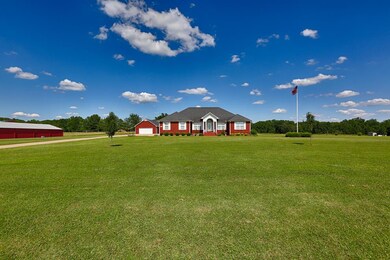 View from Front Yard - Expansive front and back yards with a total of 2.7 acres.