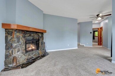 Living Room with Fireplace