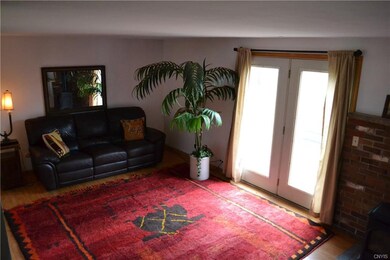 French Doors in Family Room to Backyard