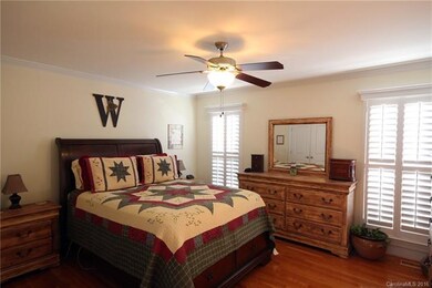 The Master Bedroom is located downstairs, and feat
