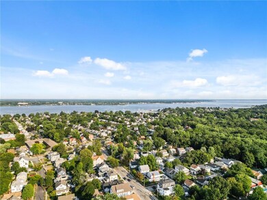 Close to the Cranston shoreline