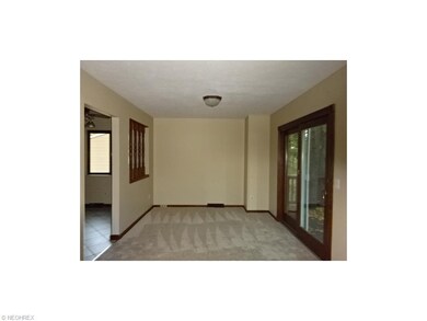 Dining room, slider door to right leads to wooden 
