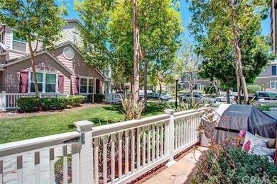Large outdoor patio