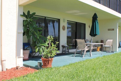 Oceanfront Patio of Unit