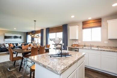Model home pictured- colors, features, and options
