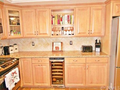 Tile Backsplash, Under Cabinet Lighting & Wine Ref
