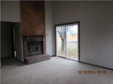 Woodburning fireplace in livingroom