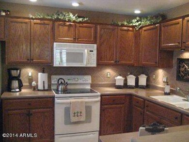 Equipped Kitchen with Tiled Backsplash
