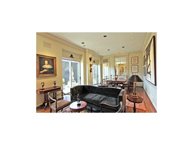Crown Moldings and Beautiful Hardwood Flooring