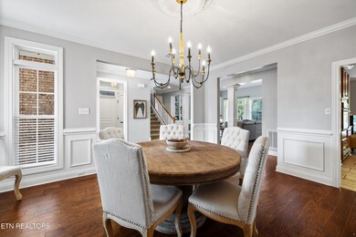 Dining room looking to great room