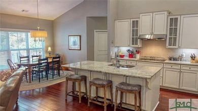 White Cabinets and Open Concept living. What more 