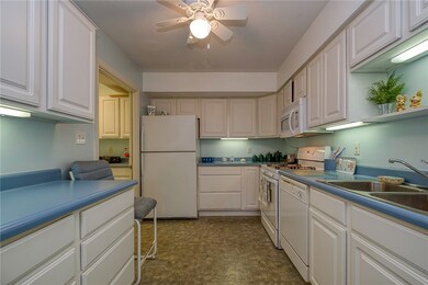 FULLY EQUIPPED KITCHEN.