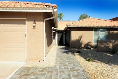 Tiled walkway