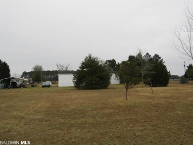 Looking back from shed to house