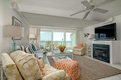 Oceanfront Living with Fireplace