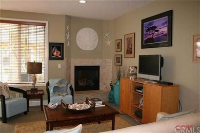Living Room with Gas Log Fireplace