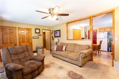 Living Room open to Kitchen