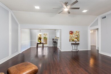 The wood trim adds character.