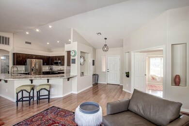 Open Kitchen and Living Room