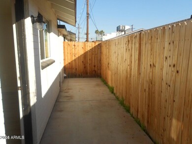 Private Back patio