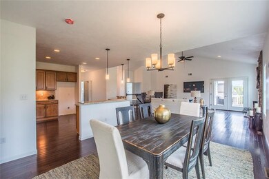 Open Concept Living and Dining Space
