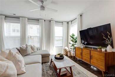Four generous sized windows flank the front of the