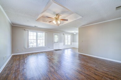Living looking toward dining