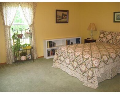 Master Bedroom. Spacious master suite is light and